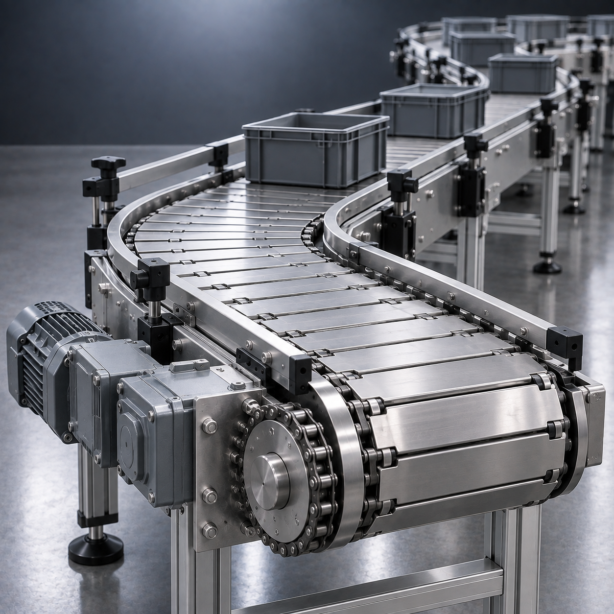 Chain / Slat Conveyor Systems